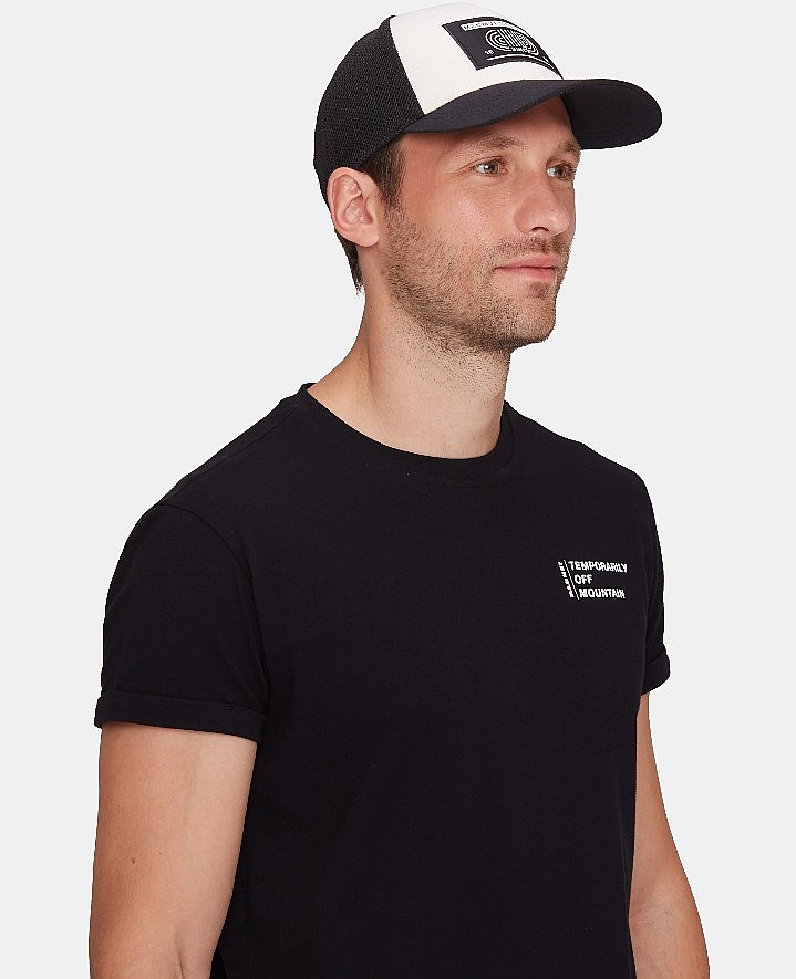 šiltovka Mammut Baseball Mesh Trucker - Black/White