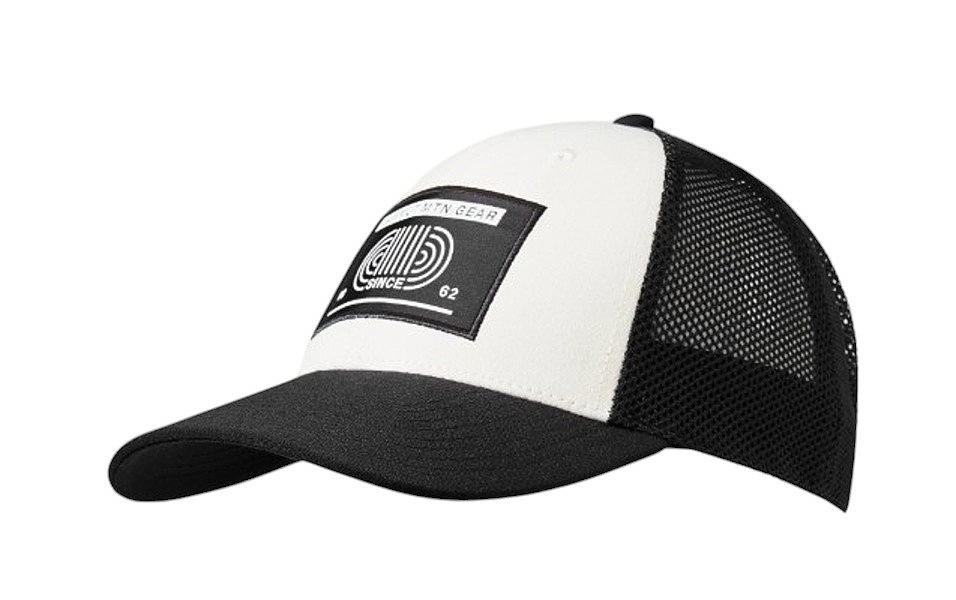 šiltovka Mammut Baseball Mesh Trucker - Black/White