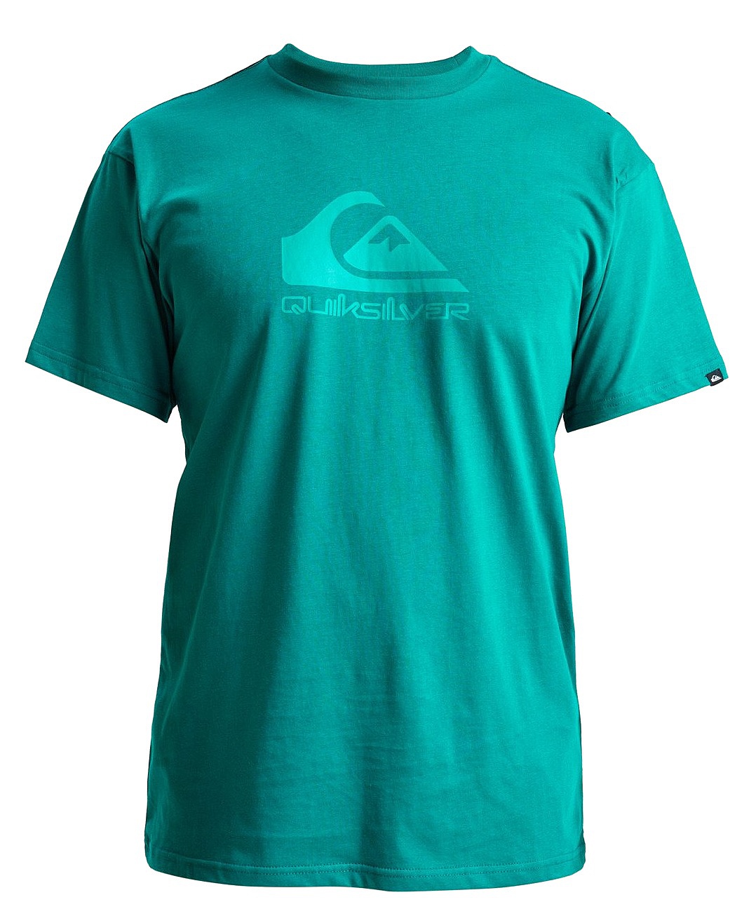 T-shirt Quiksilver Ev Comp Logo - BSJ0/Teal Green - men´s