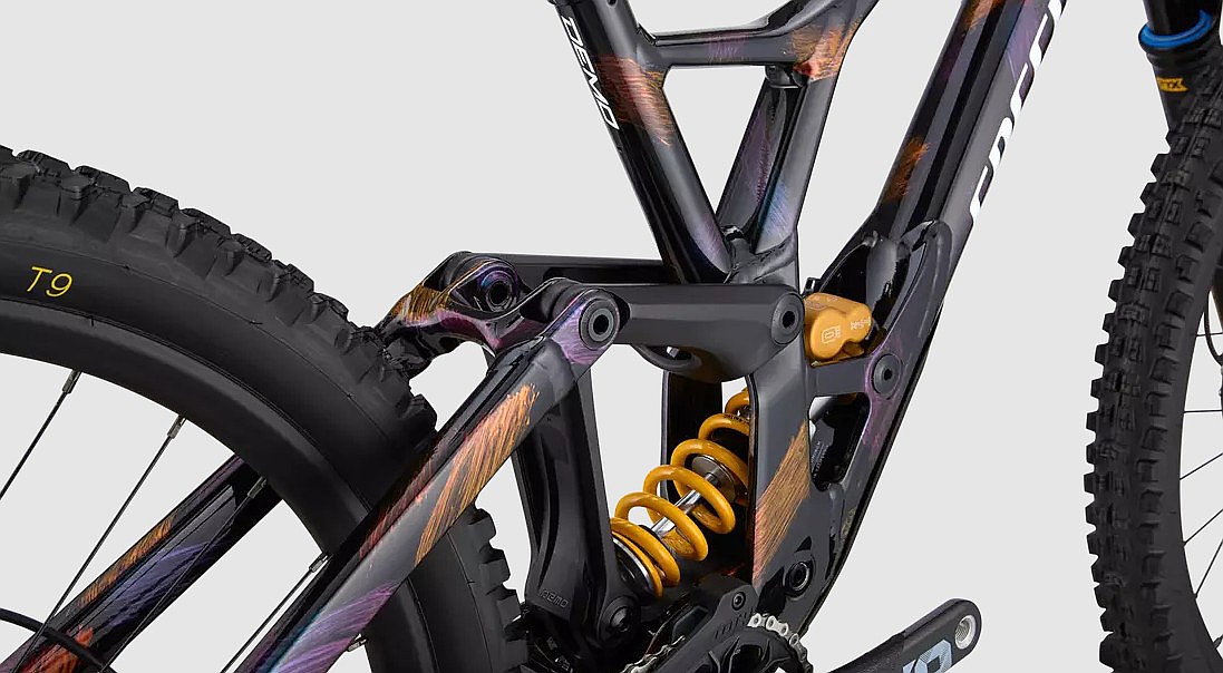 kolo Specialized Demo Race 27.5"/29" TEST - Gloss Obsidian/Brushed/Chameleon Supernova