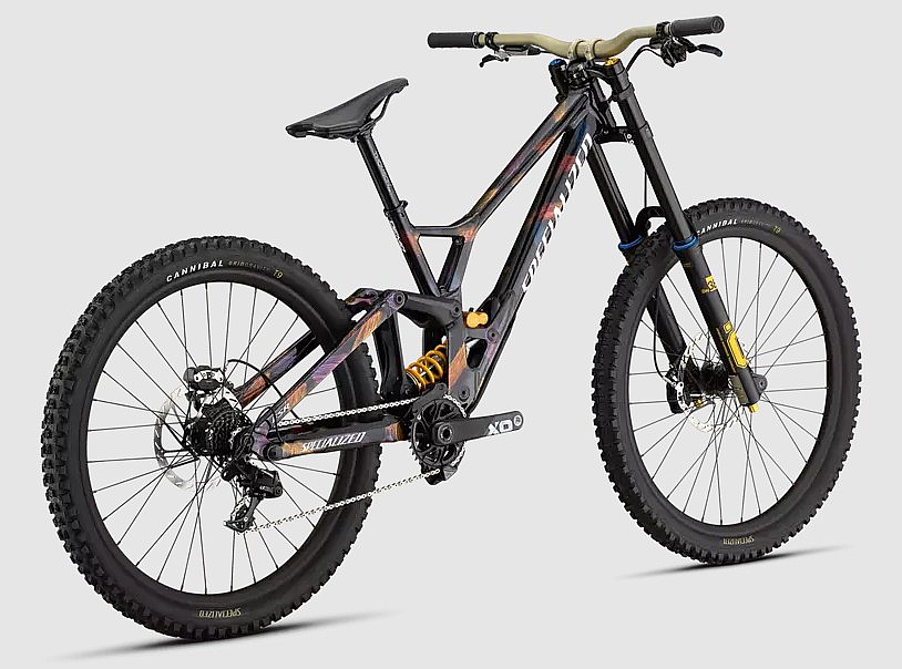kolo Specialized Demo Race 27.5"/29" TEST - Gloss Obsidian/Brushed/Chameleon Supernova