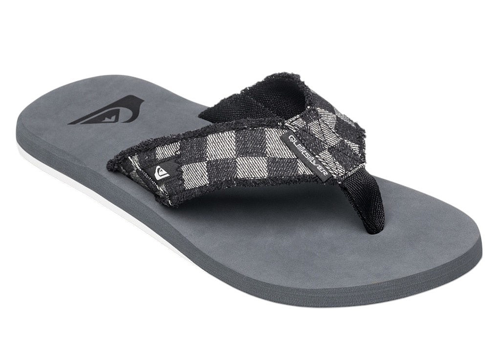tongs Quiksilver Monkey Abyss - GRY/Grey - men´s