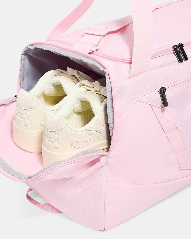 taška Under Armour Undeniable 5.0 MD Duffel - Prime Pink/White