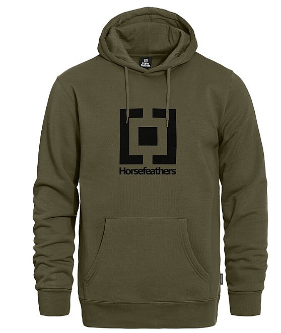 sweat-shirt Horsefeathers Leader - Burnt Olive - men´s
