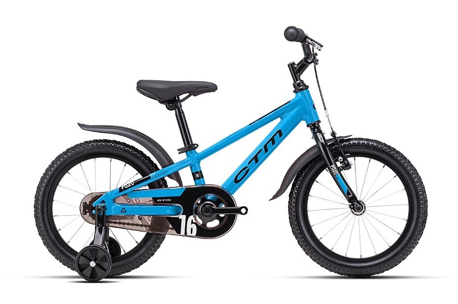 vélo CTM Foxy 16" - Matte Blue/Black - kid´s