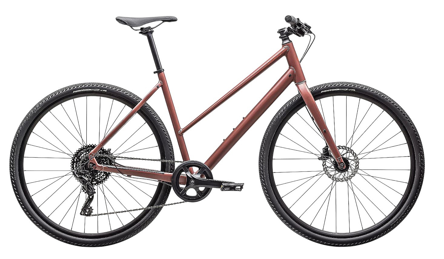 kolo Specialized Sirrus X 2.0 Step-Through 28" - Satin Spice/Deep Orange Reflective
