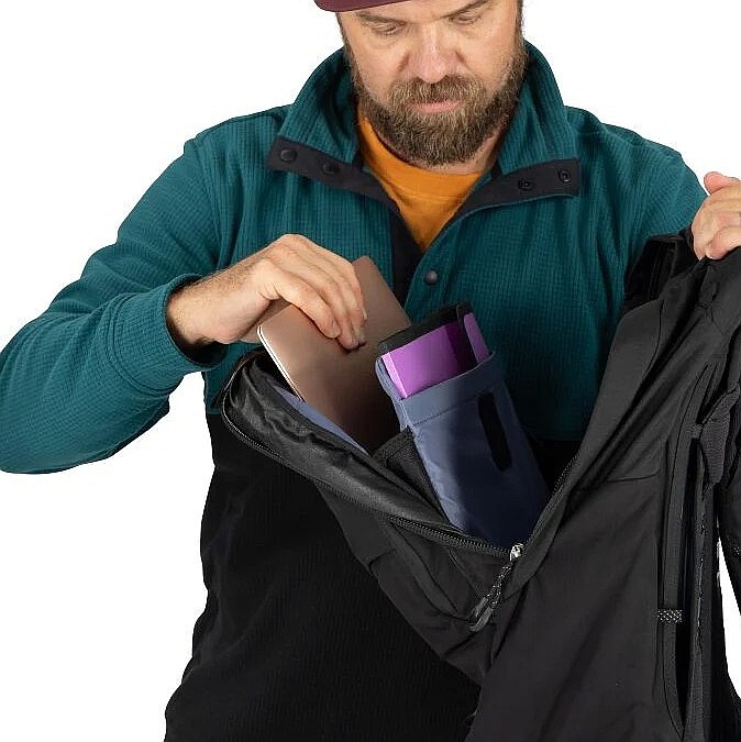 plecak Osprey Metron Airspeed 34 - Black/Anchor Blue