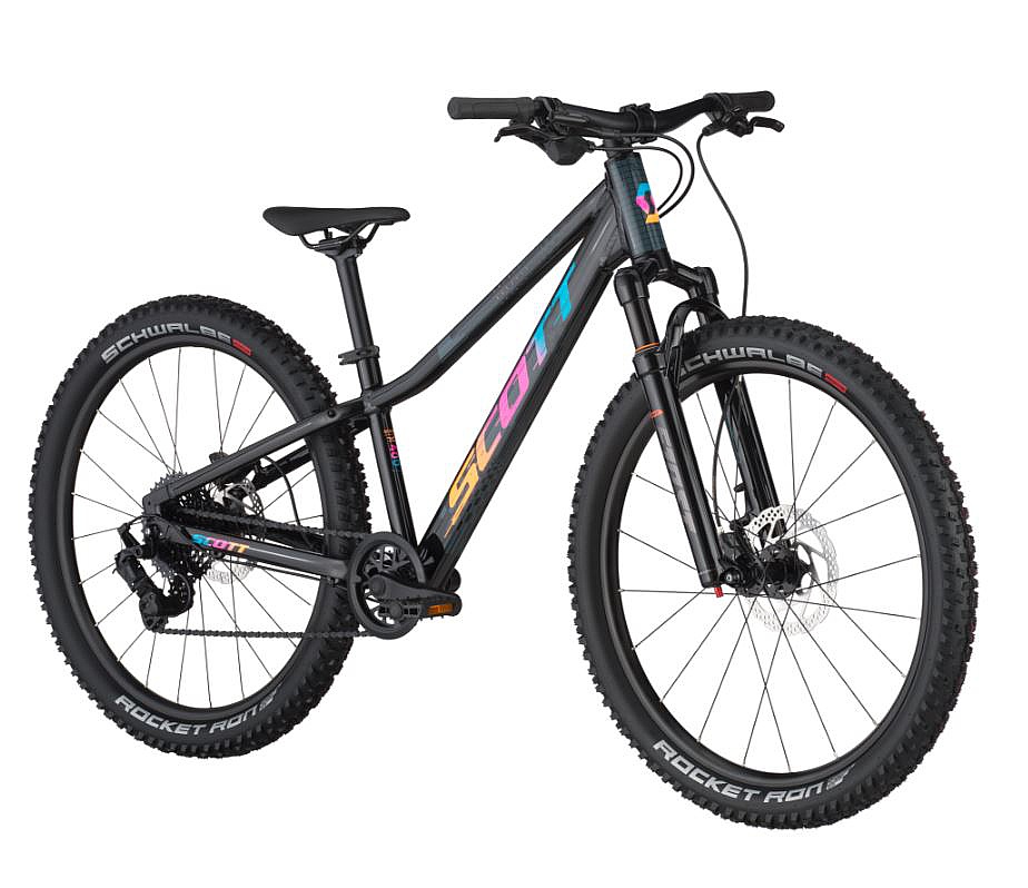 bicykel Scott Scale RC 400 24" - Black - unisex junior