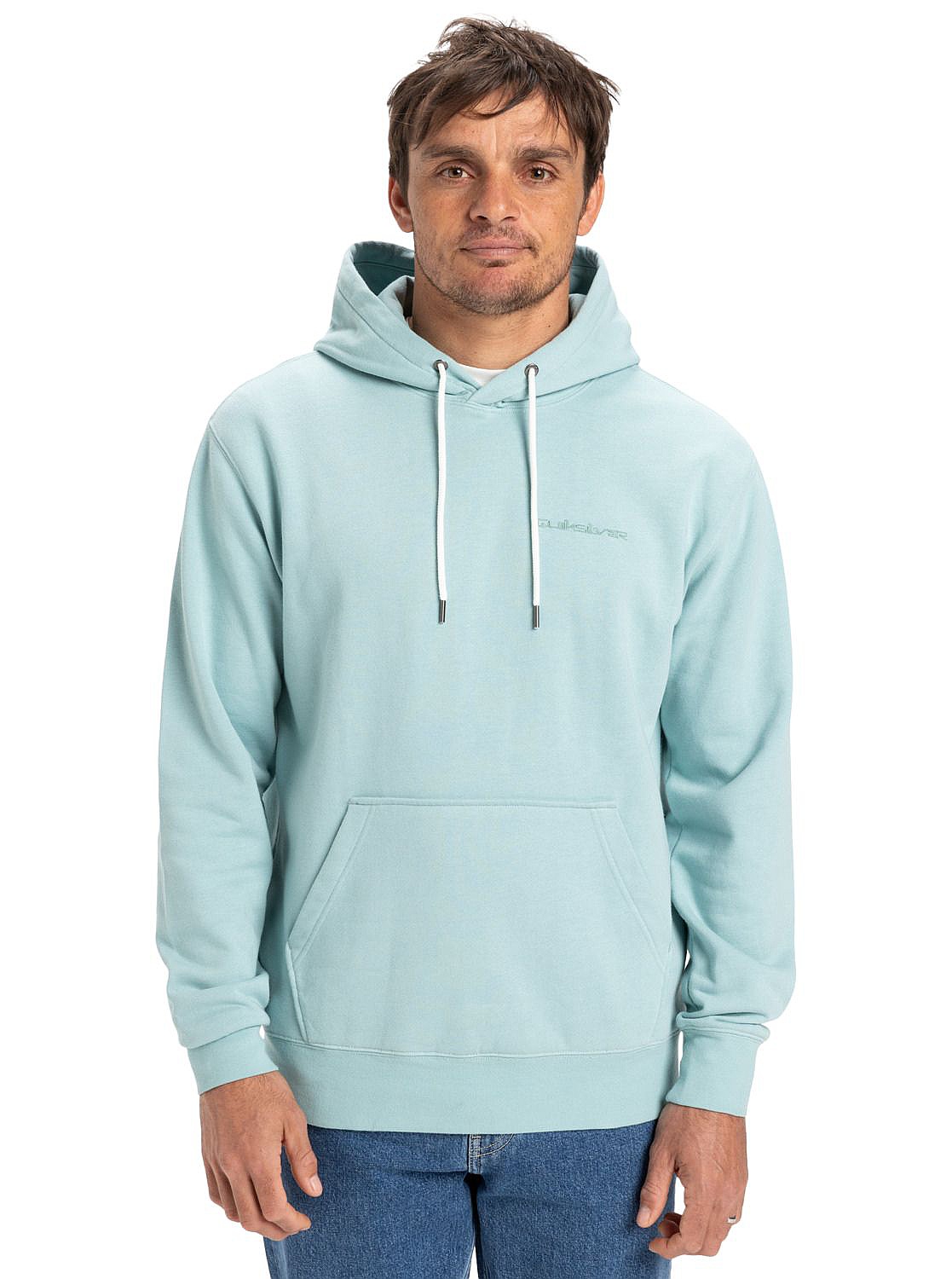 sweat-shirt Quiksilver Salt Water - BGW0/Aquifer - men´s