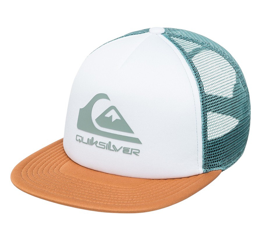 šiltovka Quiksilver Foamslayer Trucker Youth - WBB0/White - boy´s