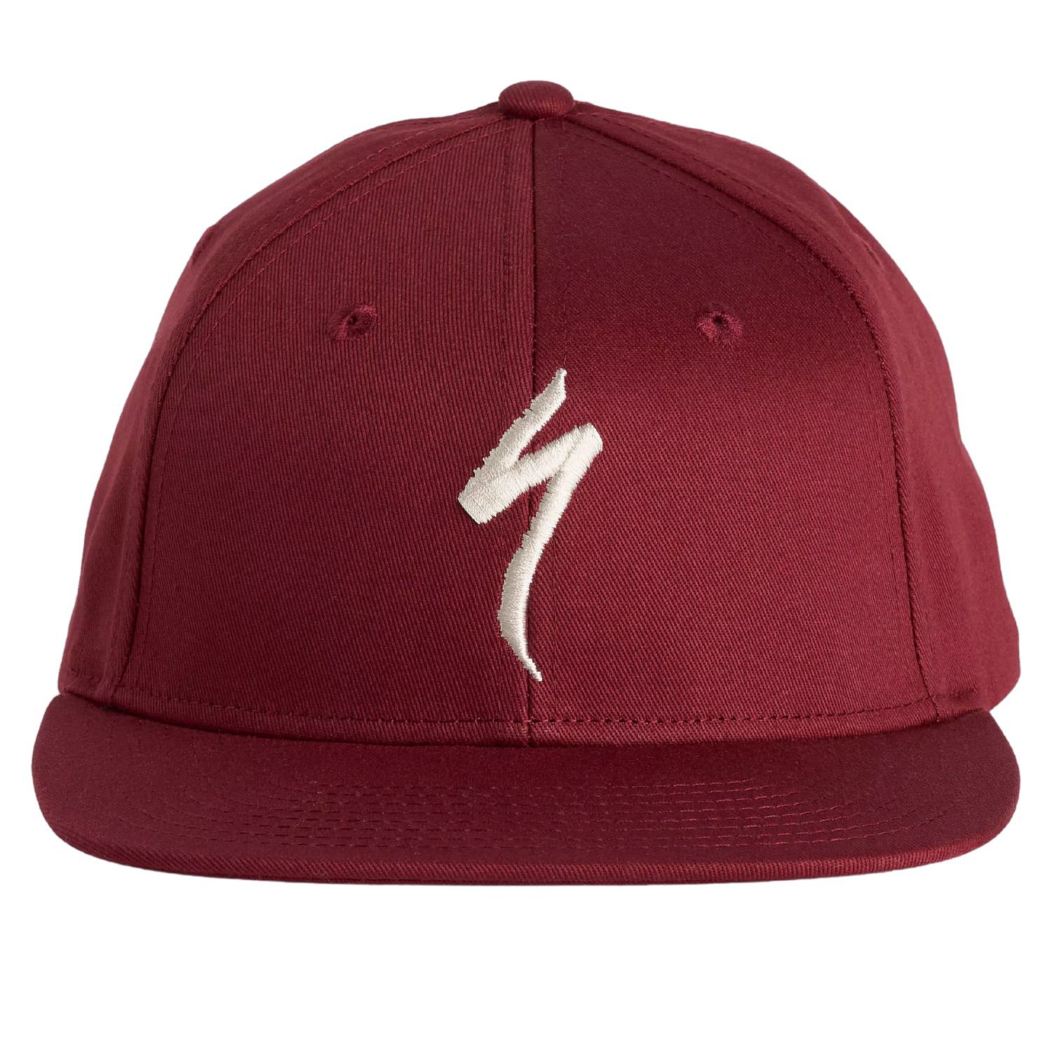 kšiltovka Specialized Flat Brim - Garnet Red/Birch White
