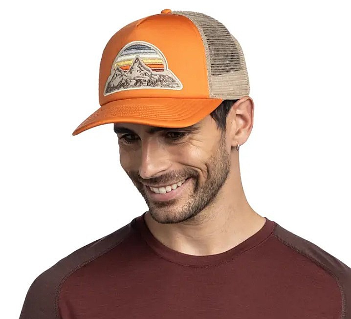 czapka z daszkiem Buff Bougi Trucker - 135757/Ginger