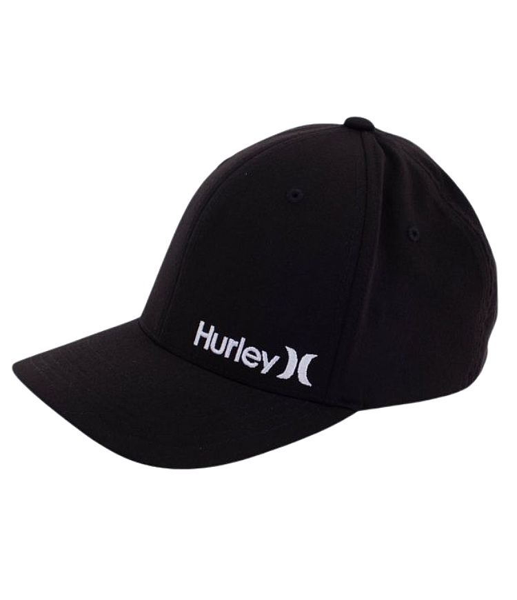casquette Hurley Corp Textures - Black
