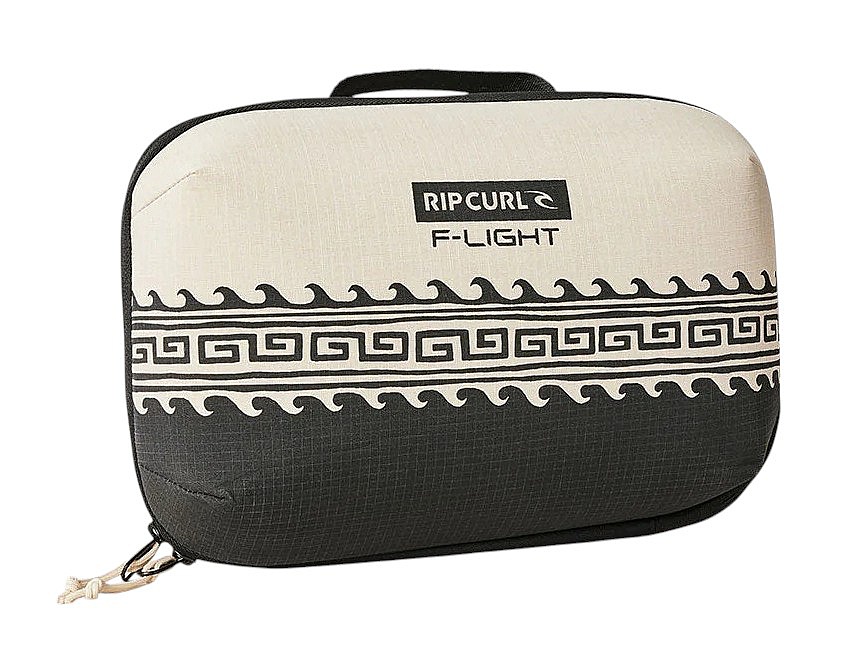 kozmetická taška Rip Curl F-Light Ultimate Beauty Case - Black/Oatmeal - women´s