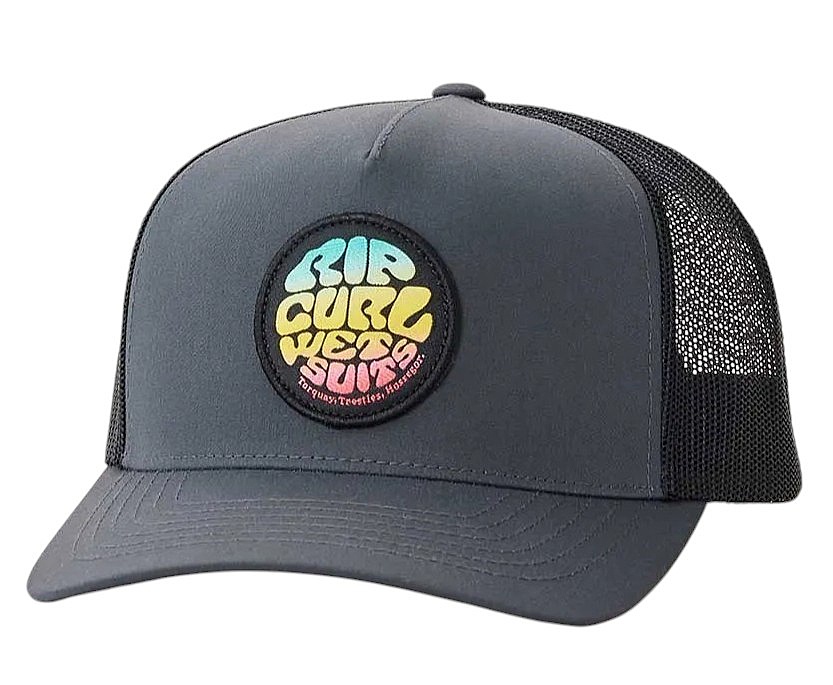 casquette Rip Curl Wetsuit Icon Trucker - Washed Black - men´s