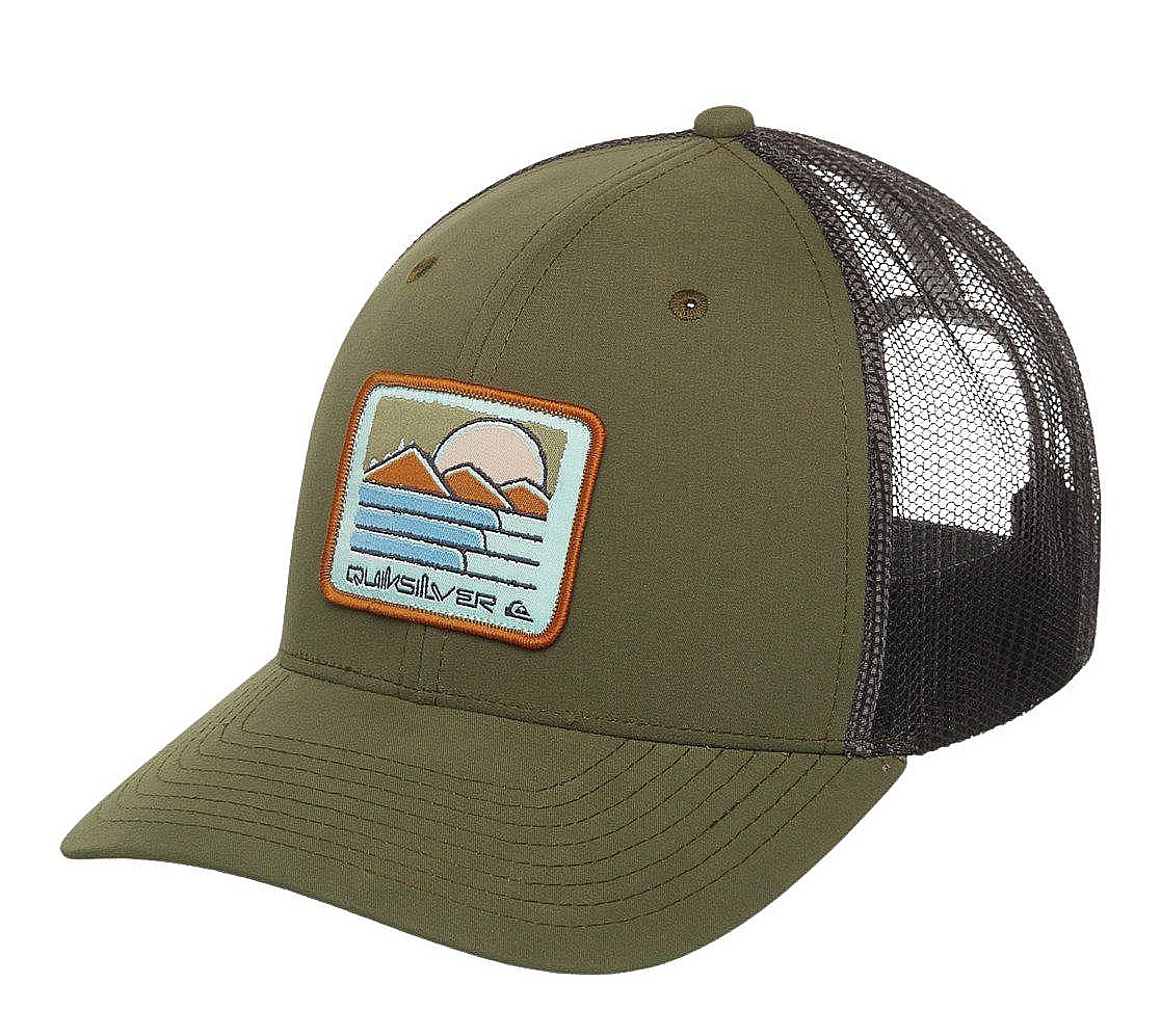 casquette Quiksilver Fabled Season Trucker - CRE0/Grape Leaf - men´s