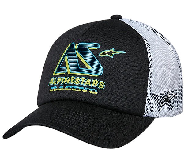 casquette Alpinestars Ayess Trucker - Black/White - men´s
