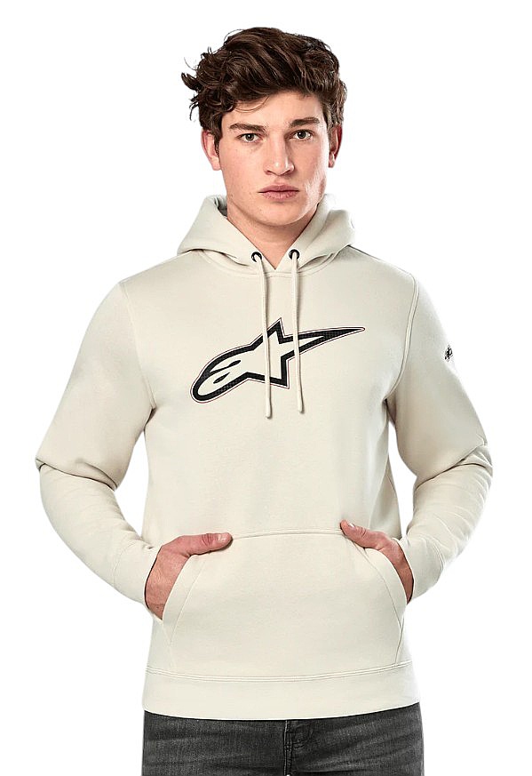 sweat-shirt Alpinestars Insignia Hoodie - Off White - men´s