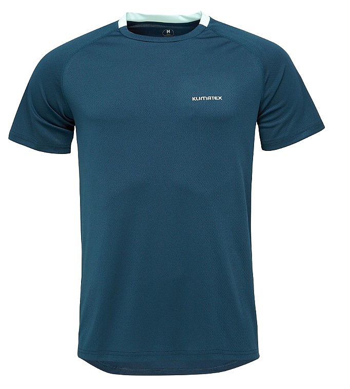 T-shirt Klimatex Reidpath - Dark Blue/Silver - men´s
