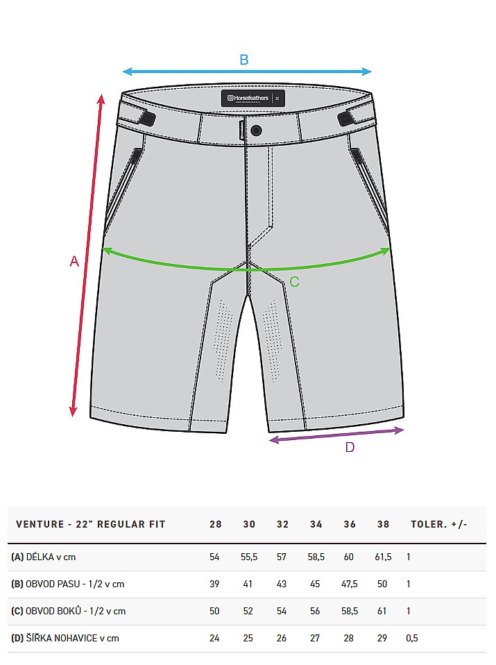 shorts Horsefeathers Venture - Butternut - men´s