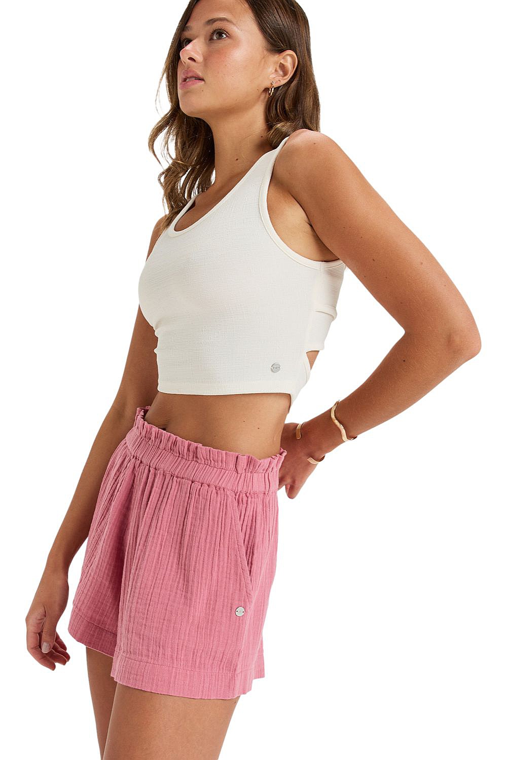 kraťasy Roxy What A Vibe - MLC0/Heather Rose