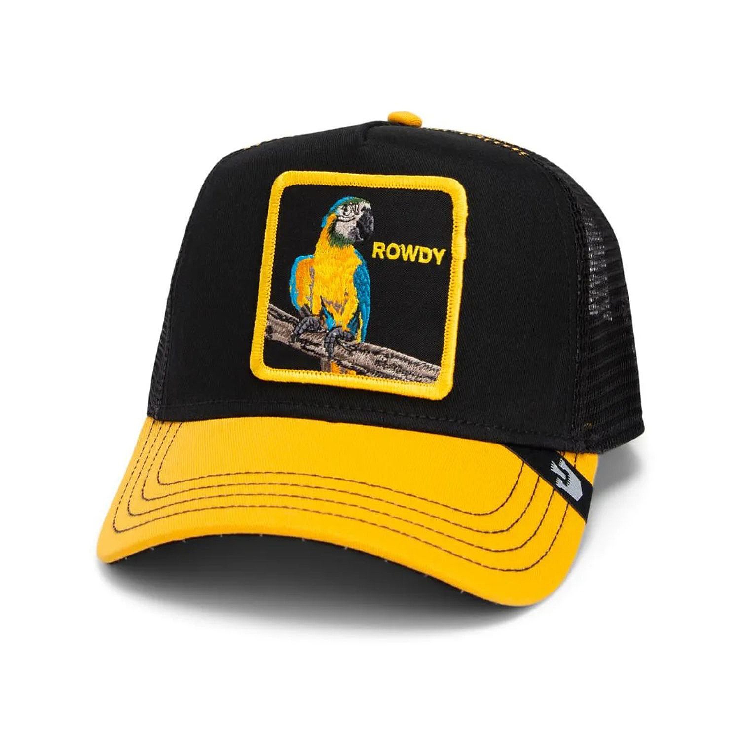 casquette Goorin Bros. The Rowdy Bird Trucker - Black