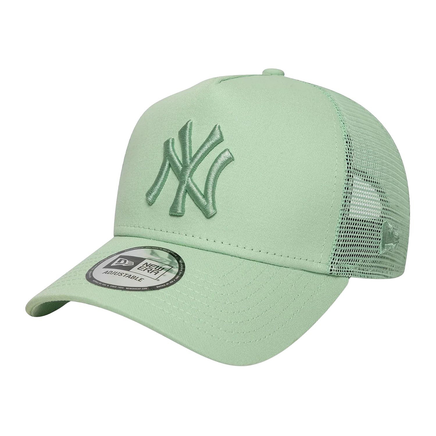 casquette New Era 9FO AF League Ess.Trucker MLB New York Yankees - Pastel Mint Green - men´s