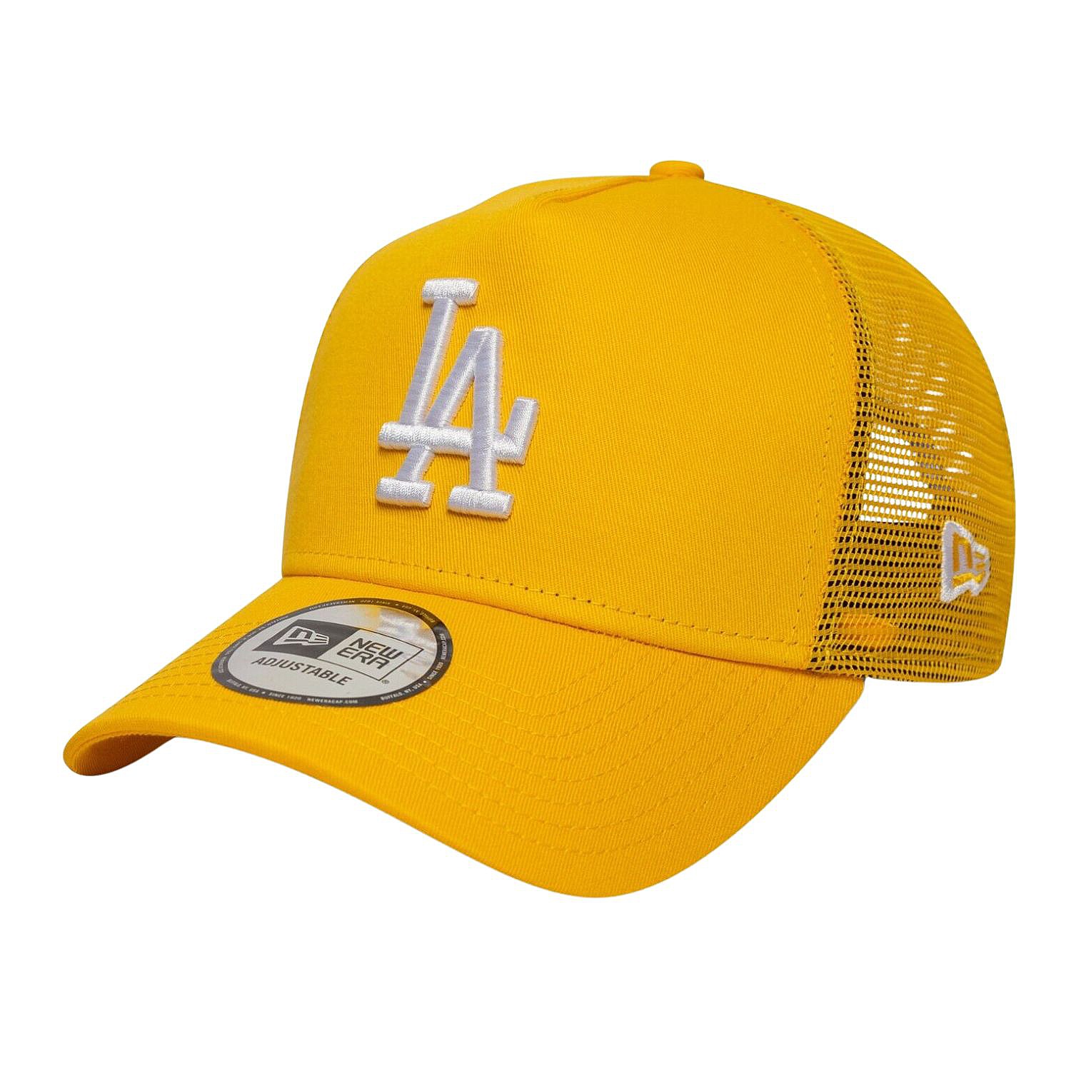 casquette New Era 9FO AF League Ess.Trucker MLB Los Angeles Dodgers - Grilled Yellow - men´s