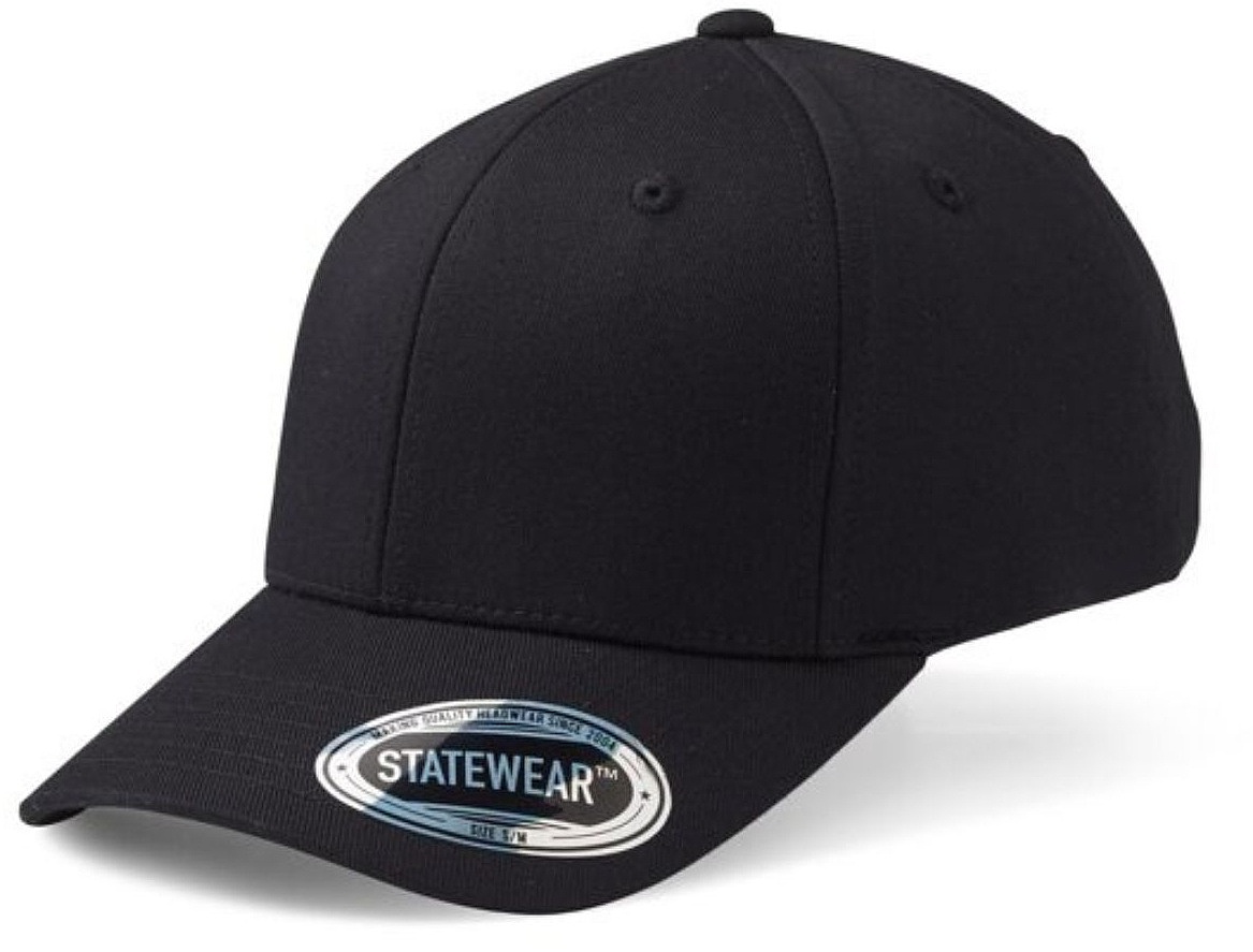 casquette Statewear State Baseball Crown 2 Ex Band - Black