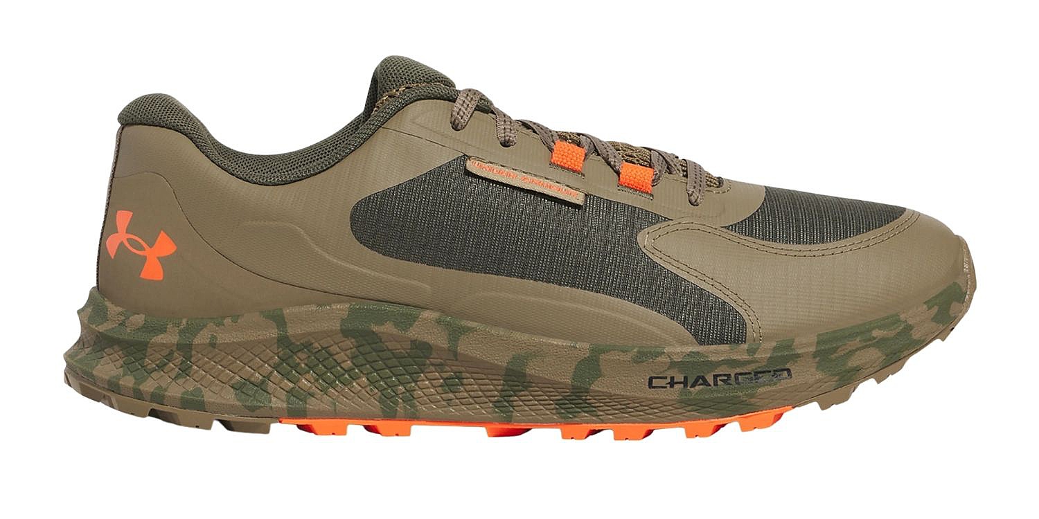 chaussures Under Armour Charged Bandit Trail 3 SP - Green/Orange - men´s