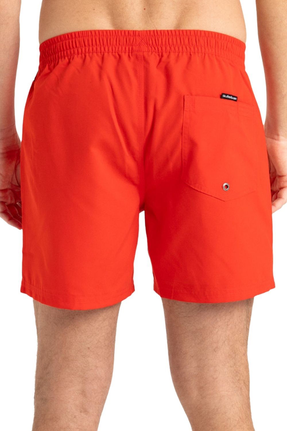 koupací šortky Quiksilver Everyday Solid Volley 15 - RQC0/High Risk Red