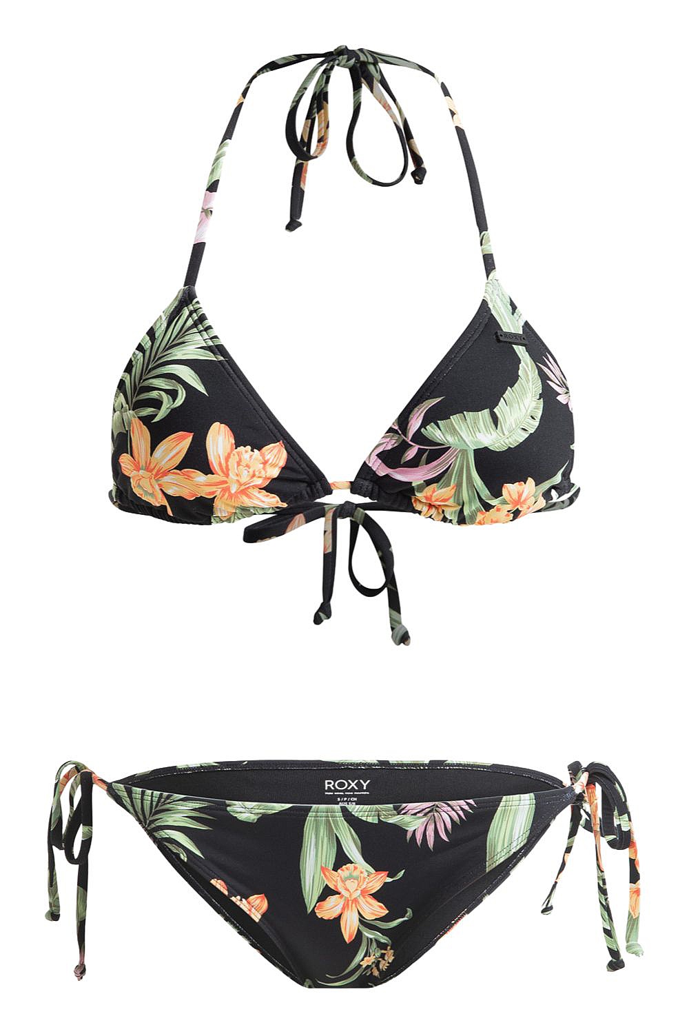 maillot de bain Roxy PT Beach Classics Tiki Tri - KVJ3/Anthracite Island Escape - women´s