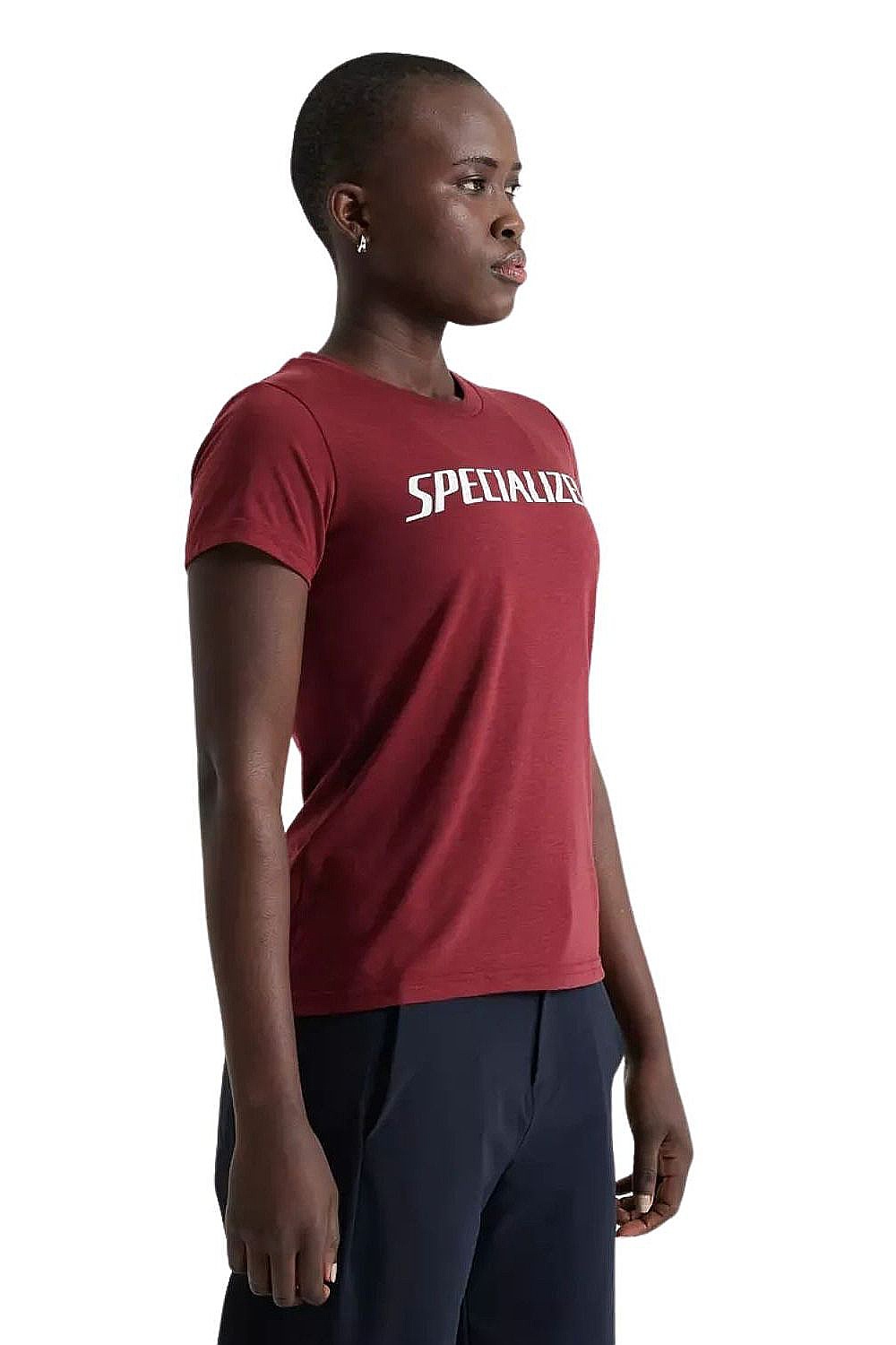 tričko Specialized Wordmark - Garnet Red