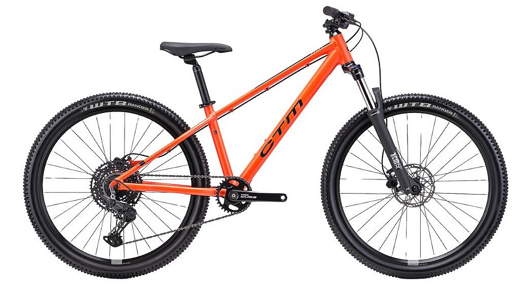 vélo CTM Rocky Race 26" - Matte Orange/Gloss Black - unisex junior
