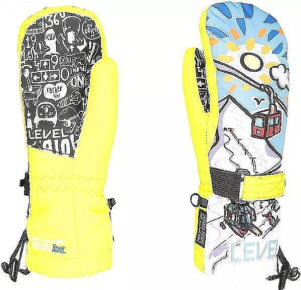 gants Level Junior Mitt - Yellow - unisex junior