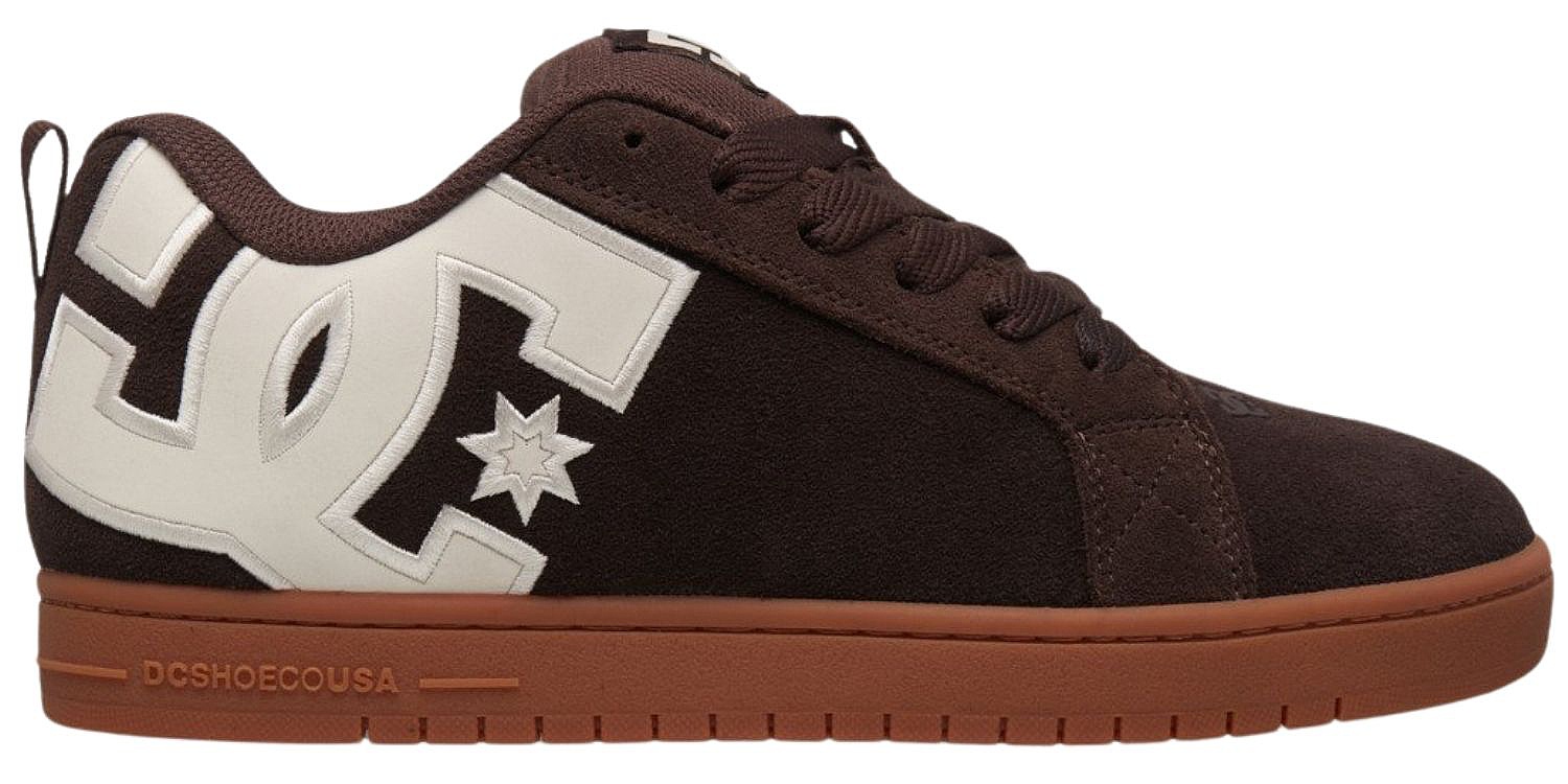 chaussures DC Court Graffik - 200/Brown/Gum - men´s