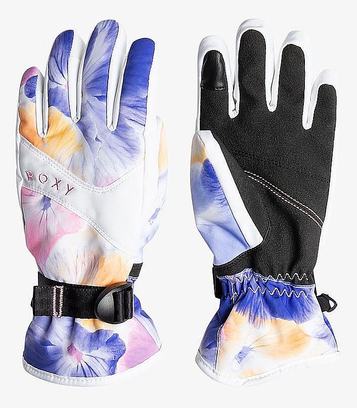 gants Roxy Jetty - WBB1/Bright White Pansy Pansy Rg - girl´s