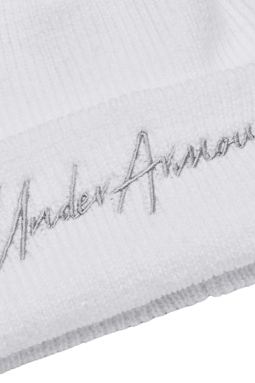 chapeau Under Armour Halftime Pom - White/Halo Gray - girl´s