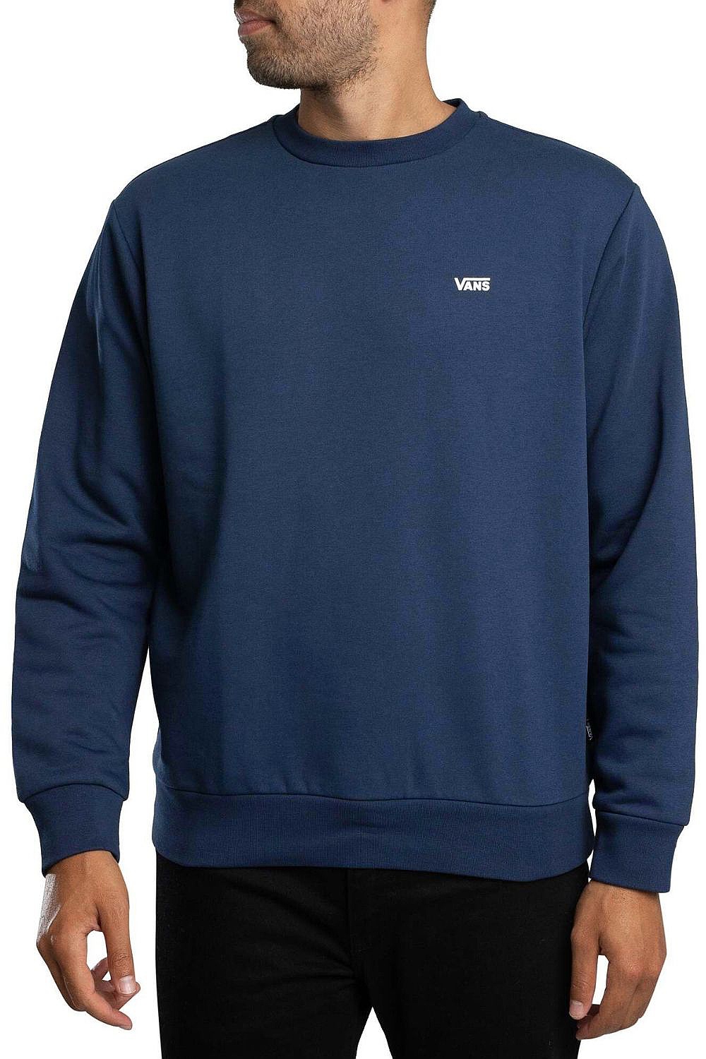 sweat-shirt Vans Left Chest Crew - Dress Blues - men´s