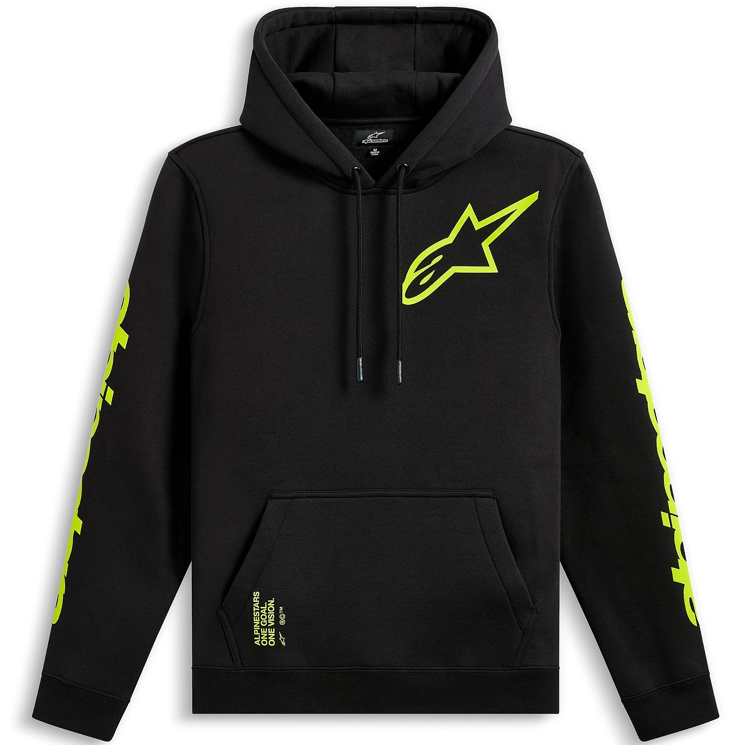 sweat-shirt Alpinestars Triple Hoodie - Black - men´s