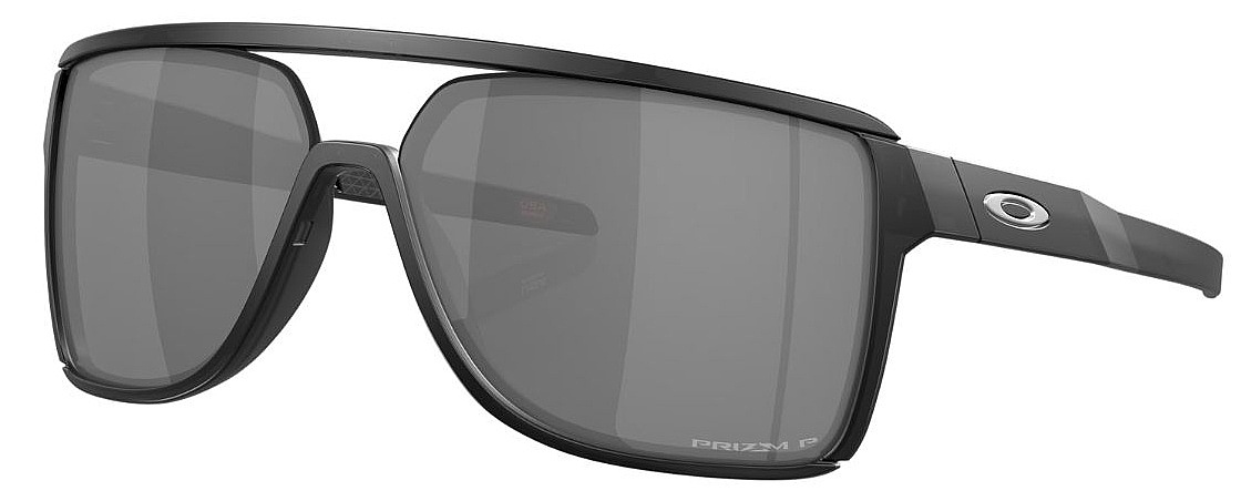des lunettes Oakley Castel - Matte Black Ink/Prizm Black Polazied