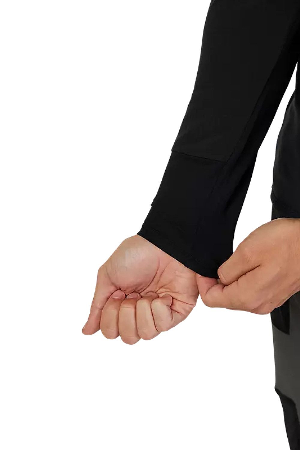 Fahrradanzug Fox Defend Thermal Jersey LS - Black - men´s