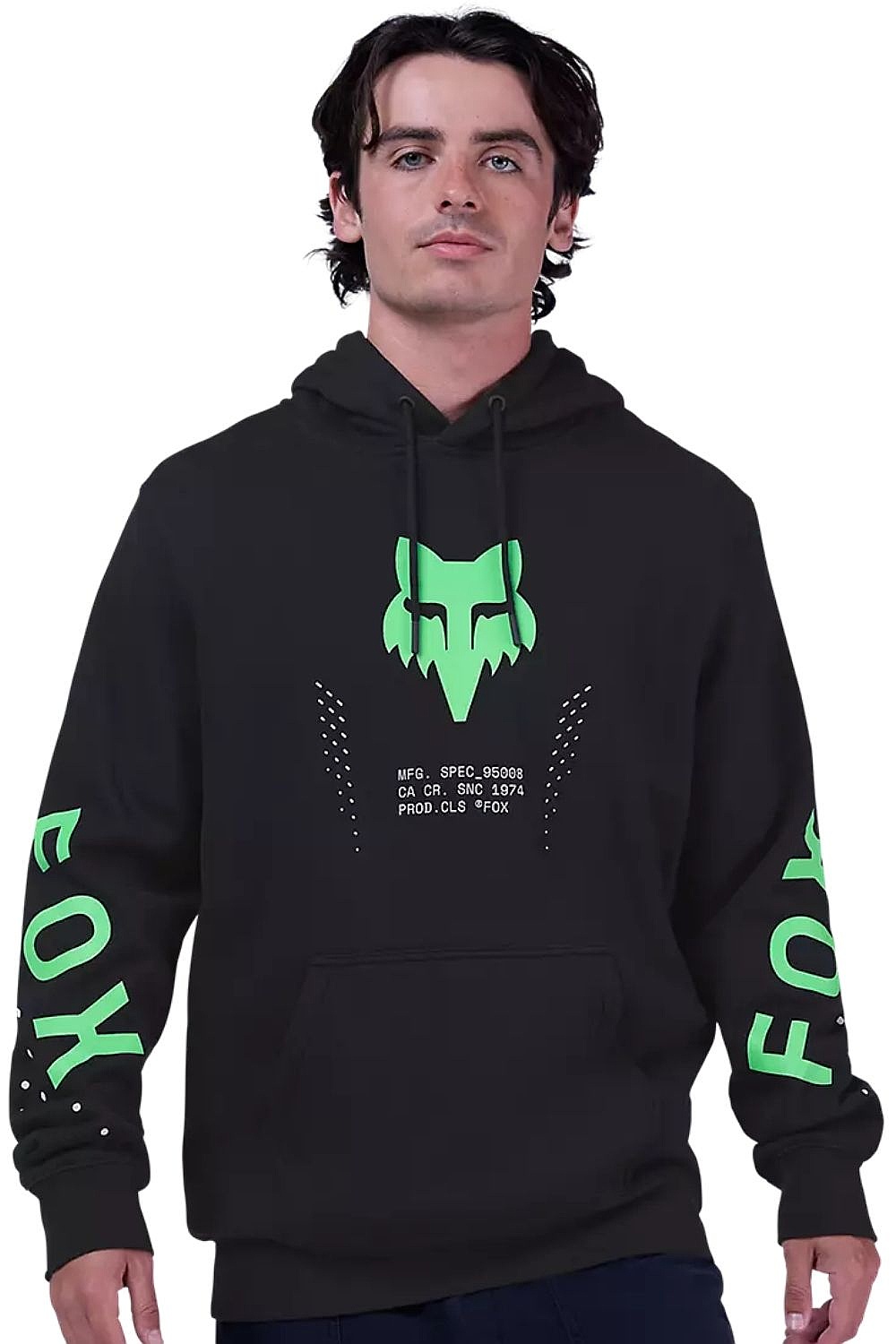 Sweatshirt Fox Shield Pullover Hoodie - Black - men´s