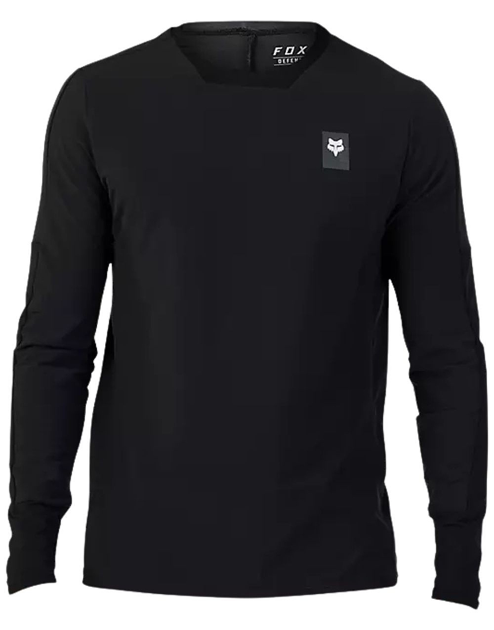Fahrradanzug Fox Defend Thermal Jersey LS - Black - men´s