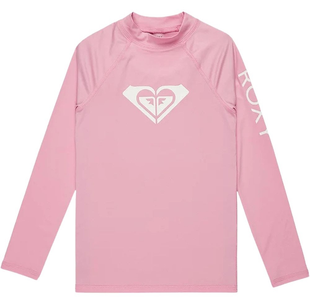 tričko Roxy Whole Hearted LS - MFA0/Lilac Chiffon - girl´s