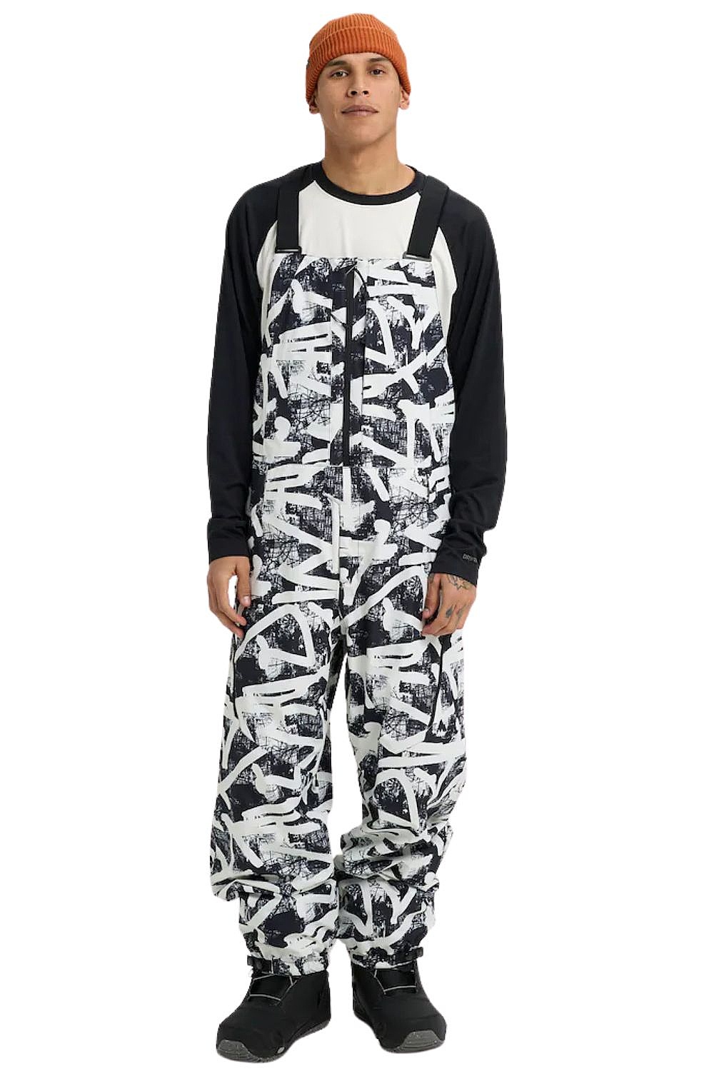 spodnie Burton Reserve Relaxed Bib 2L - City Streets