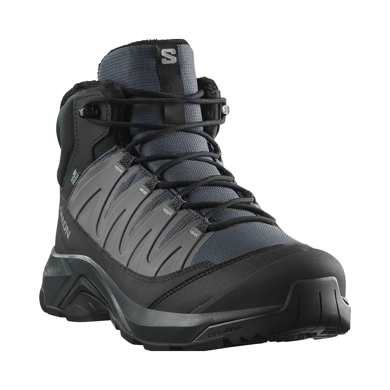 buty Salomon X-Adventure Coldrush WP - Asphalt/Black/Alloy
