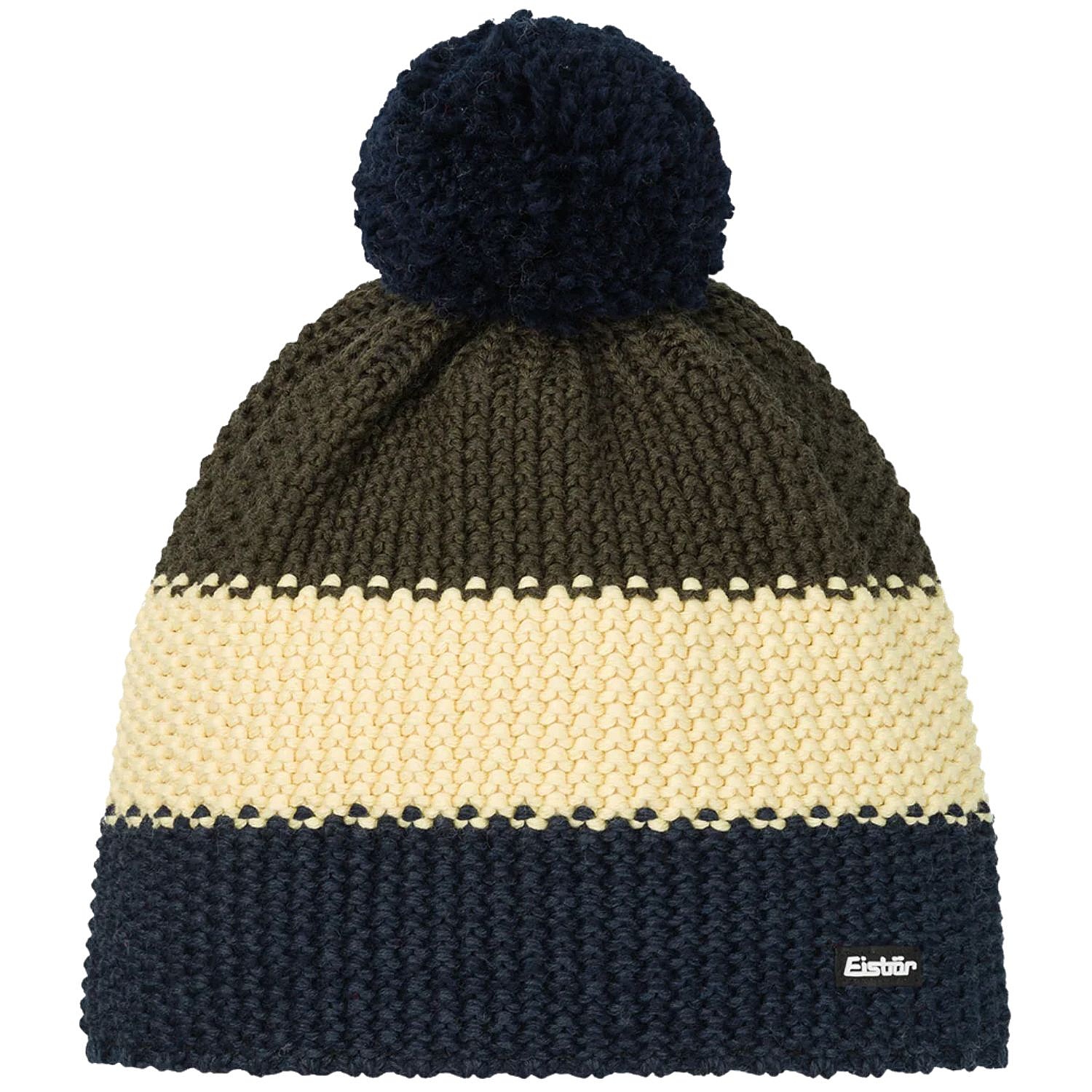chapeau Eisbär Star Pompon MÜ - 517/Nachtmele/Clear Light/Outdoor Green