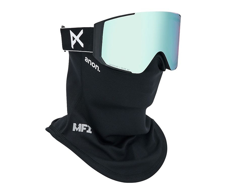 goggles Anon Sync MFI Face Mask - Black/Perceive Variable Blue