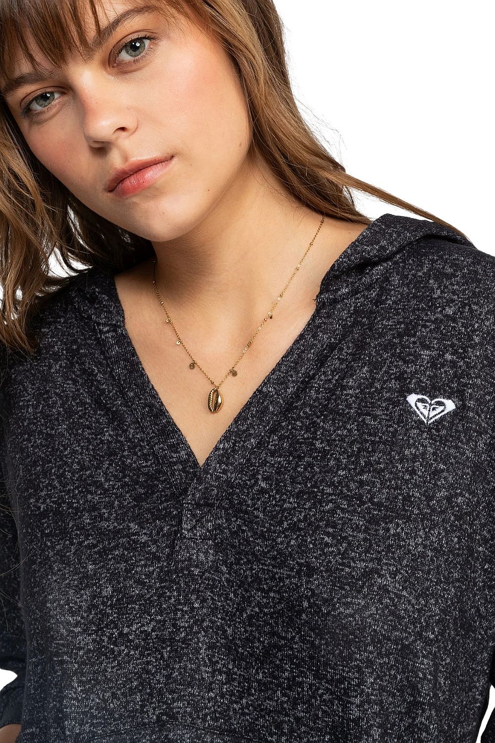 sweat-shirt Roxy Saturdaze Cosy Hoodie - KVJ0/True Black - women´s